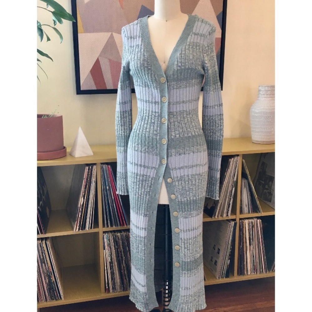 Free People // Cozy Up Cardigan Maxi Dress